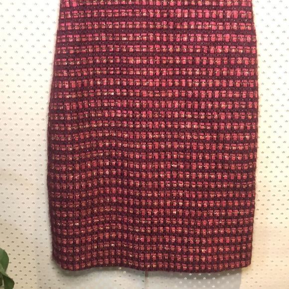 Tory Burch Victory Sleeveless Tweed Sheath Dress - Picture 7 of 7
